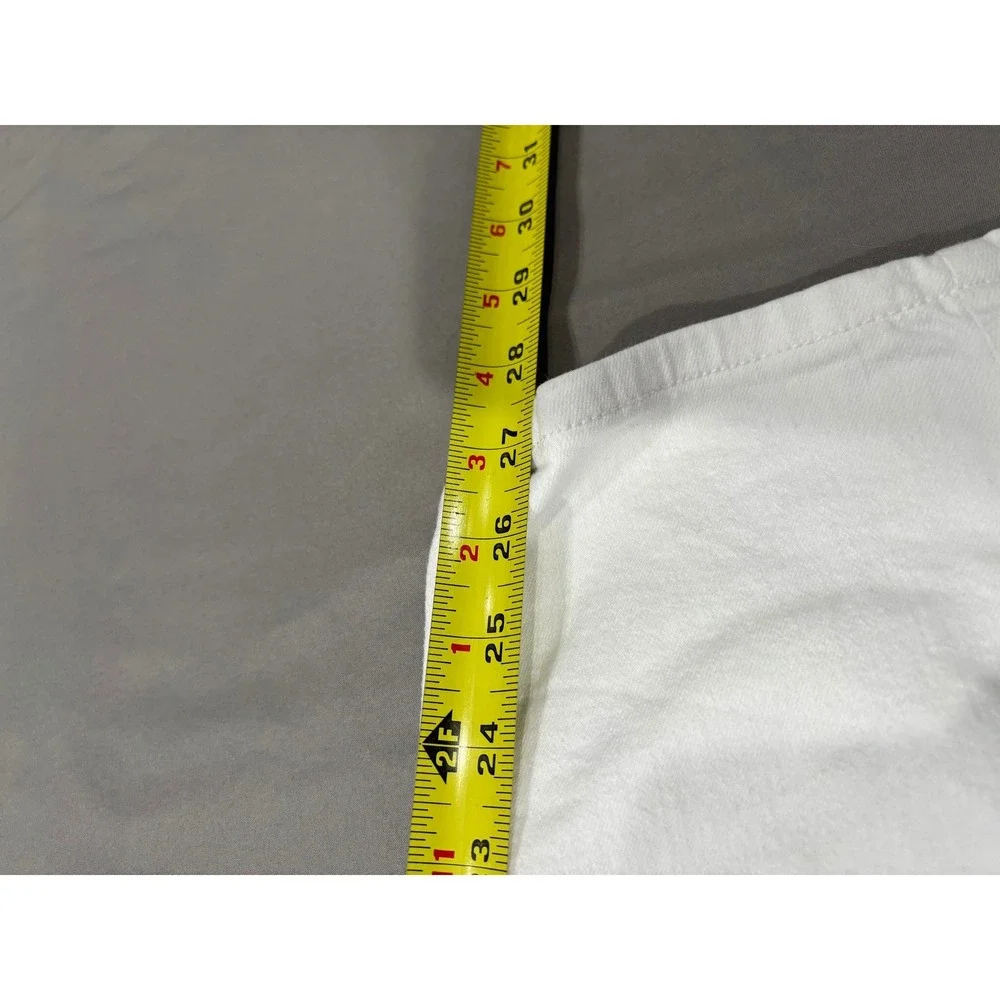 Lane Bryant Womens White Jeans Mid Rise Skinny Size 20 Flex Magic Waistband - Picture 8 of 9